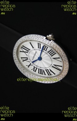 Cartier Ellipse Ladies Replica Watch in White Dial