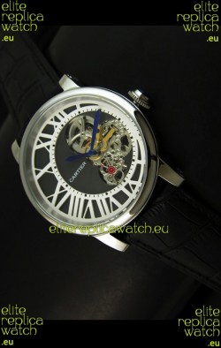 Rotonde De Cartier Cadran Love Japanese Replica Watch - Stainless Steel Case