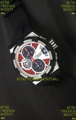 Concord C1 in Red & White Carbon Fibre Swiss Watch