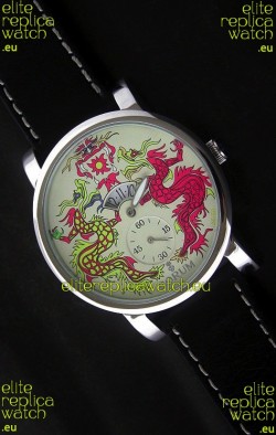 Corum Imitation Ceramics Japanese Replica Watch in White Dial