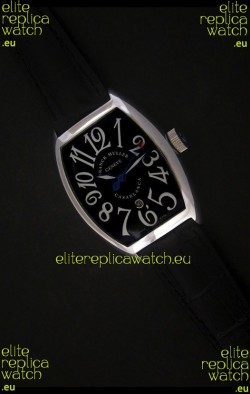 Franck Muller Casa Blanca Japanese Replica Watch in Black Dial