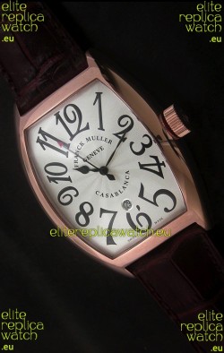 Franck Muller Casa Blanca Japanese Replica Watch in White Dial