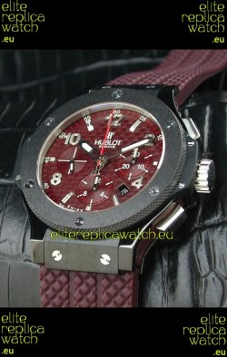 Hublot Big Bang Swiss Replica Watch Red Checkered Dial