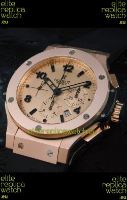 Hublot Big Bang Swiss Matte Limited Edition Watch Pink Gold Case