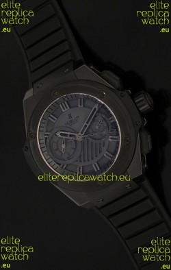 Hublot Big Bang King Power All Black Swiss Watch Ceramic Case