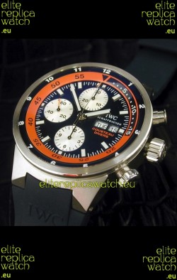 IWC Cousteau Divers Replica Watch in Black Dial