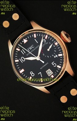 IWC Tournenu one Out of 50 Swiss Replica Watchin Rose Gold Casing