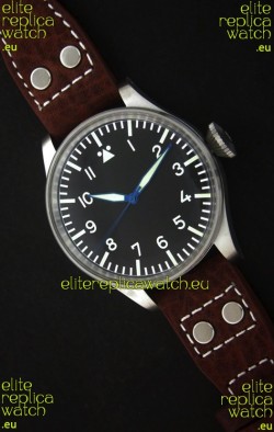 IWC Pilot Automtaic Swiss Replica Watch in black Dial