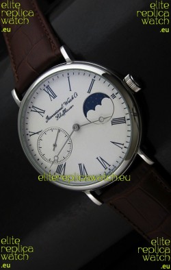 IWC Vintage Portifino MoonPhase Japanese Replica Watch in White