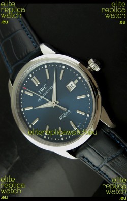 IWC Schaffhausen Ingenuier Vintage Swiss Replica Automatic Watch in Black Strap