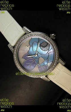 Jaeger LeCoultre Japanese Quartz Movement Ladies Watch - White Dial