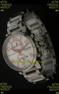 Montblanc FlyBack Chronometer Watch in Stainless Steel Casing