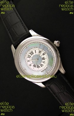 Montblanc Pure Mechanique Horlogere Swiss Replica Watch in Mop Blue Dial
