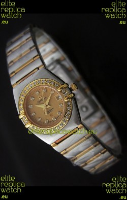 Omega Constellation Ladies Watch in Rose Gold