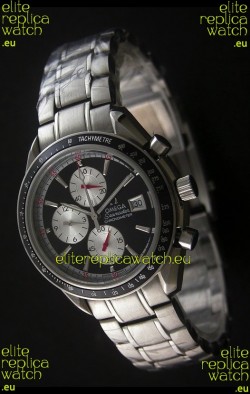 Omega Seamaster Chronometer Watch in Black Dial