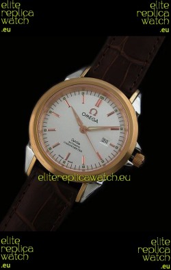 Omega Deville Escapement Mechanical Rose Golden Watch