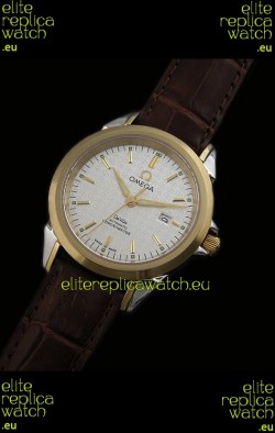 Omega Deville Escapement Mechanical Watch in White Dial