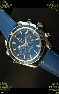 Omega Seamaster The Planet Ocean Japanese Replica Watch in Blue