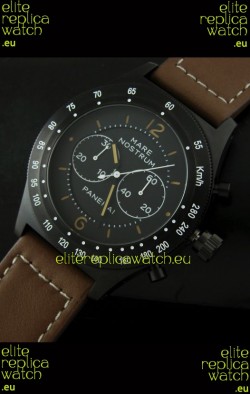 Radiomir Panerai Mare Nostrum Japanese PVD Automatic Watch