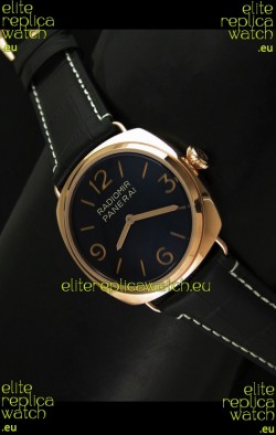 Panerai Radiomir Special Ed Watch - Pink Gold Case - 1:1 Mirror Replica