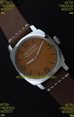 Panerai Radiomir California Vintage Homage Watch in Orange Dial