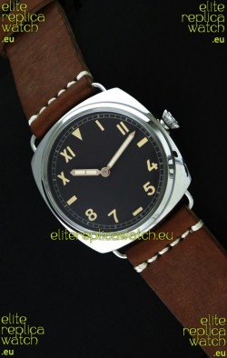 Panerai Radiomir California Vintage Homage Watch in Black Dial