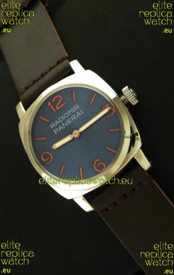 Panerai Radiomir California Vintage Homage Watch in Blue Dial