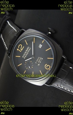 Panerai Radiomir 8 Days Japanese Replica Watch in PVD Casing