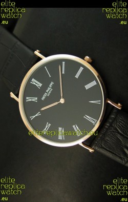 Patek Philippe Calatrava Ulta-Thin Japanese Replica Watch - 4MM Thick