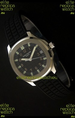 Patek Philippe Aquanaut Swiss Watch in Black Dial