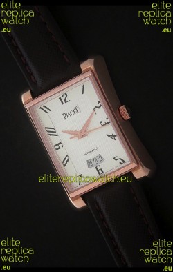Piaget Tie Emperador Swiss Watch in White Dial