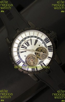 Roger Dubuis Chronoexcel Japanese Replica Automatic PVD Watch