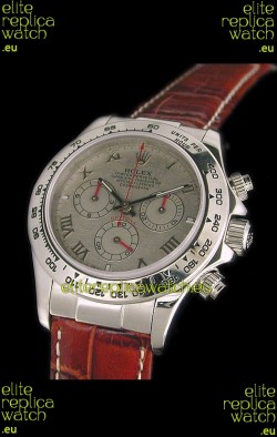 Rolex Oyster Cosmograph Swiss Replica Watch in Meteorite Grey Dial