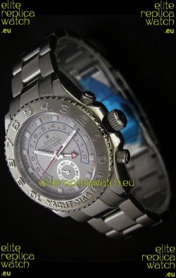 Rolex Yachtmaster II Swiss Replica Watch in Silver Dial