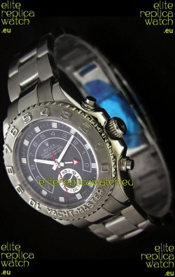 Rolex Yachtmaster II Swiss Replica Watch Black Dial