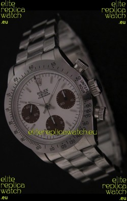 Rolex Oyster Cosmograph Swiss Replica Watch in White Dial