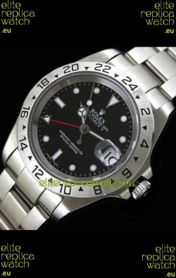 Rolex Explorer II Swiss Replica Automatic Watch in Black Dial