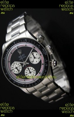 Rolex Oyster Cosmograph Swiss Replica Watch in Black Dial