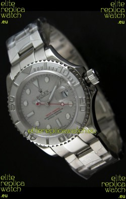 Rolex Replica Yachtmaster Swiss Watch with ORIGINAL ROLEX ROLESIUM DIAL