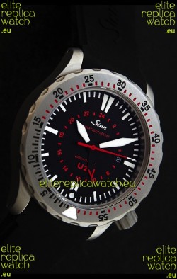 Sinn U2 EZM 5 Diver Swiss Watch in Titanium Casing