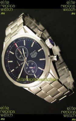 Tag Heuer Carrera Quartz Japanese Replica Watch in Steel Brecelet