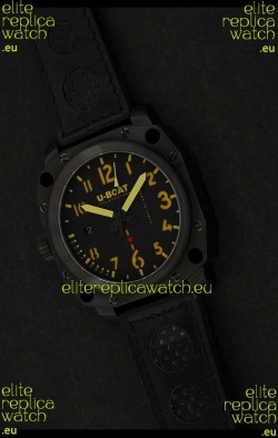 U-Boat Thousands of Feet Black PVD Watch