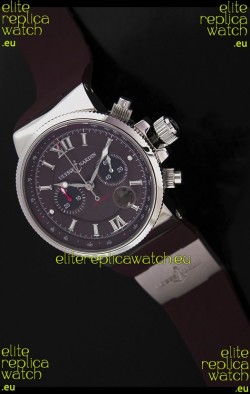 Ulysse Nardin UN No.250 Swiss Automatic Watch in Chocolate Dial