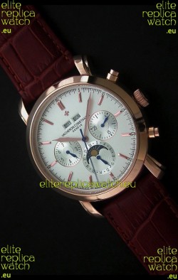 Vacheron Constantin Perpetual Calendar Japanese Watch in Rose Gold