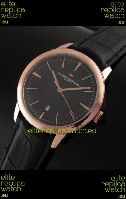 Vacheron Constantin Geneve Automatic Swiss Watch in Black Dial