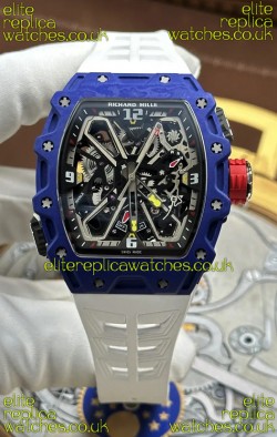 Richard Mille RM35-03 Rafael Nadal Edition Blue Quartz TPT Super Clone Watch 