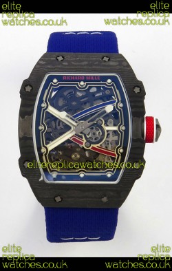 Richard Mille RM67-02 Black NTPT 37 Grams CRMA7 Clone Movement 