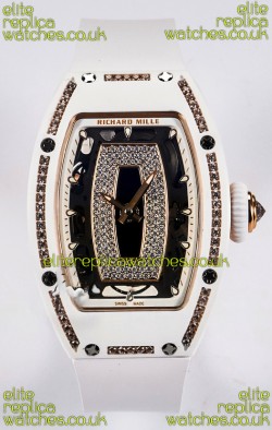 Richard Mille RM007 White Ceramic Automatic Super Clone Watch 