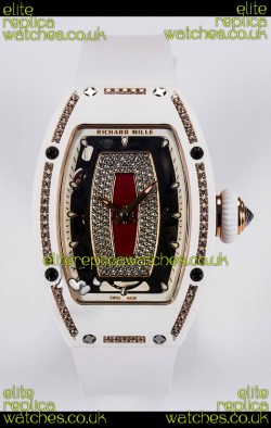 Richard Mille RM007 White Ceramic Automatic Super Clone Watch 