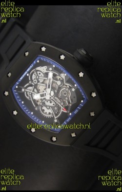 Richard Mille RM055 Bubba Watson Swiss Replica Watch in Blue Indexes